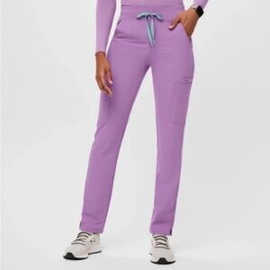 Figs Zola 2.0 Scrub Pants - size small, lilac dawn